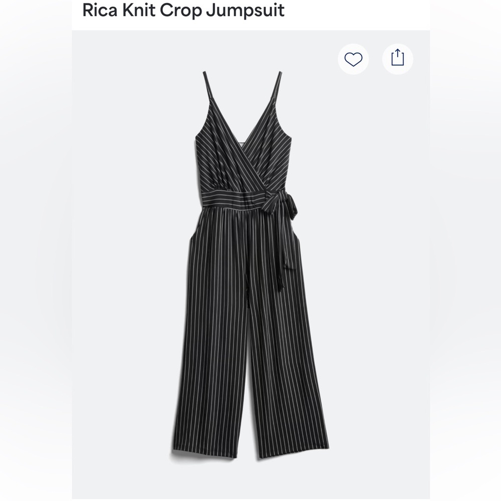 Rica Knit Crop Jumpsuit